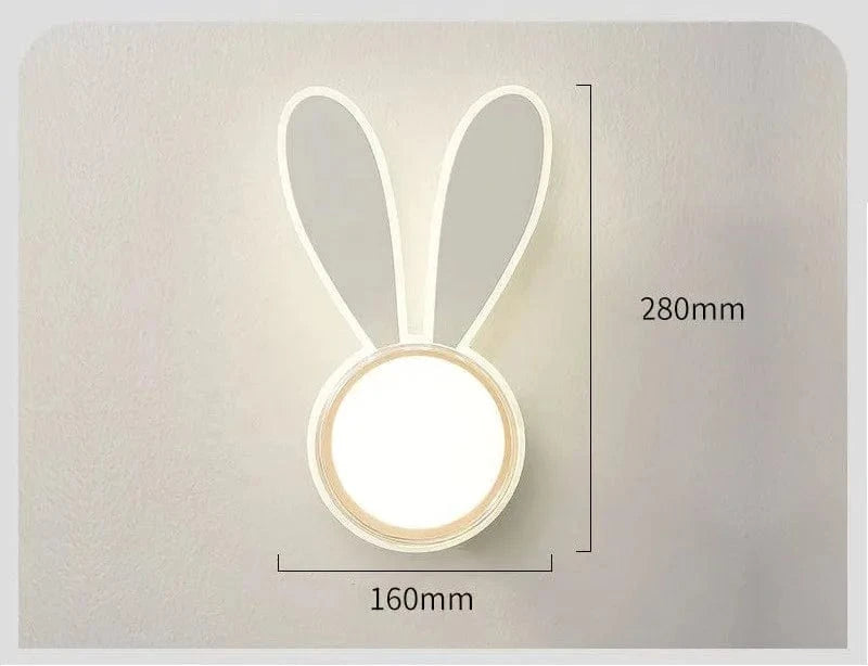 Applique murale LED pour une chambre d'enfant enchantée | Marco Lucetti Blanc / Lumière chaude