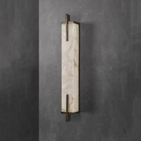 Applique murale LED Premium en laiton doré et marbre | Marco Lucetti