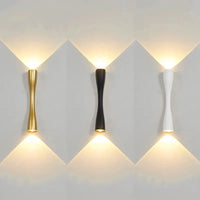 Applique murale LED Premium pour intérieur et extérieur, design moderne et minimaliste, imperméable | Marco Lucetti