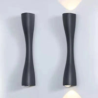 Applique murale LED Premium pour intérieur et extérieur, design moderne et minimaliste, imperméable | Marco Lucetti