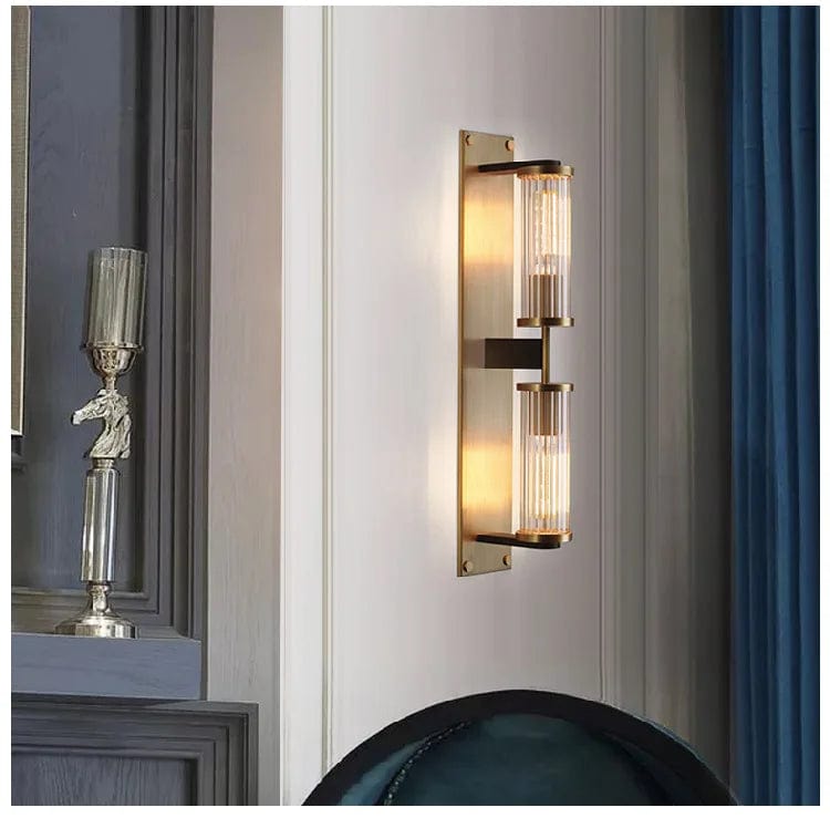 Applique Murale LED Prestige en Cuivre Style Minimaliste Post-Moderne | Marco Lucetti