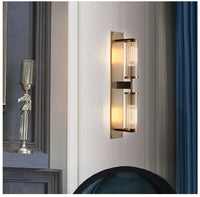 Applique Murale LED Prestige en Cuivre Style Minimaliste Post-Moderne | Marco Lucetti