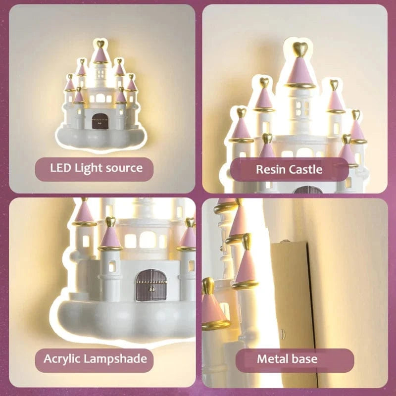 Applique murale LED Princesse pour bébé/enfant - Protection des yeux | Marco Lucetti 3 Température de couleur