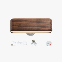 Applique Murale LED Rechargeable Rotation 360° avec Fonction Mémoire - Design360