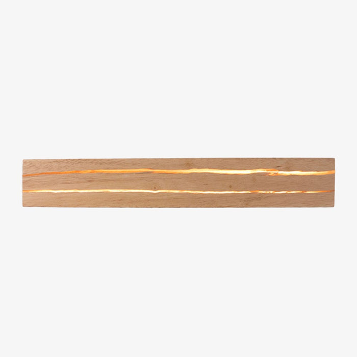 Applique Murale LED Rectangulaire Bois Scandinave | Marco Lucetti