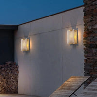 Applique murale LED rectangulaire en marbre de qualité supérieure | Marco Lucetti