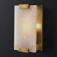 Applique Murale LED Rectangulaire en Marbre Zinerva Moderna | Marco Lucetti