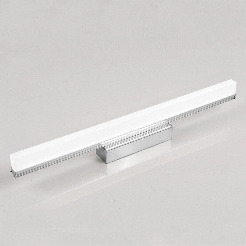 Applique murale LED rectangulaire Greicy. | Marco Lucetti Argenté / Froide