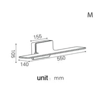 Applique murale LED rectangulaire waterproof - Angeloic | Marco Lucetti