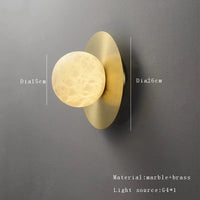 Applique murale LED rétro créative - Lumin'Art | Marco Lucetti E Dia26cm / Lumière chaude