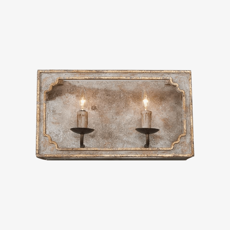 Applique murale LED rétro effet bougies. | Marco Lucetti