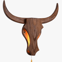 Applique murale LED rétro en bois - Lumière Intemporelle | Marco Lucetti