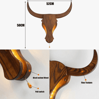 Applique murale LED rétro en bois - Lumière Intemporelle | Marco Lucetti