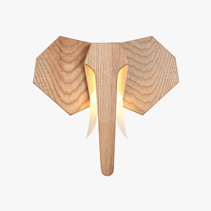 Applique murale LED rétro en bois - Lumière Intemporelle | Marco Lucetti