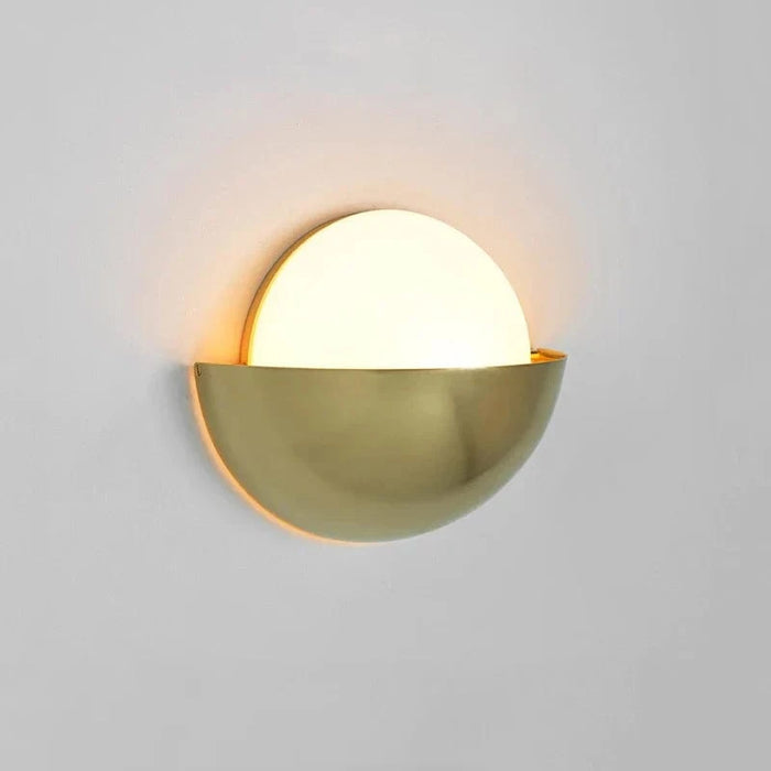 Applique murale LED rétro européenne en doré. | Marco Lucetti Doré