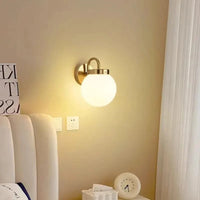 Applique murale LED rétro "Sphère Chromée" | Marco Lucetti