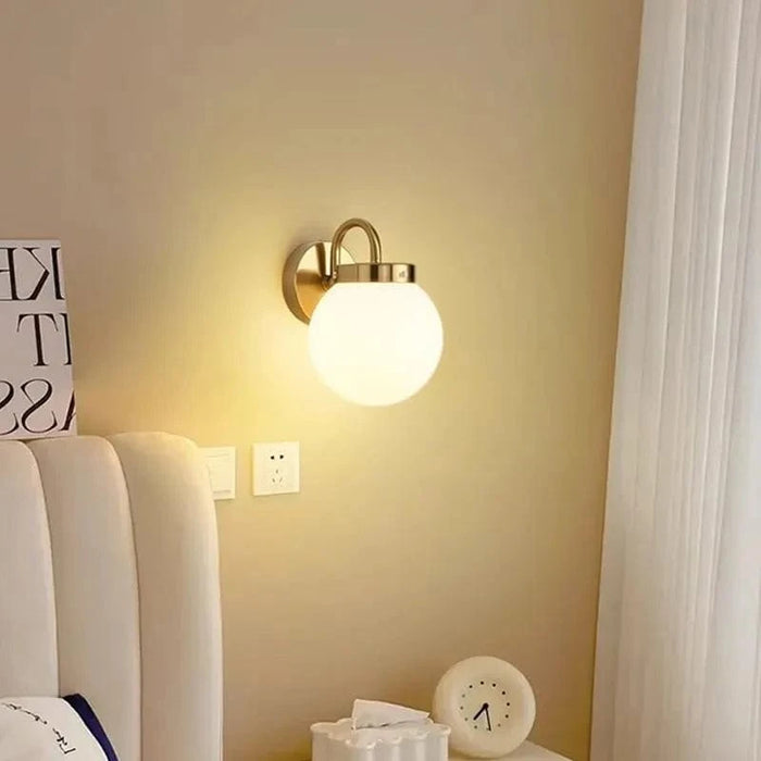 Applique murale LED rétro "Sphère Chromée" | Marco Lucetti