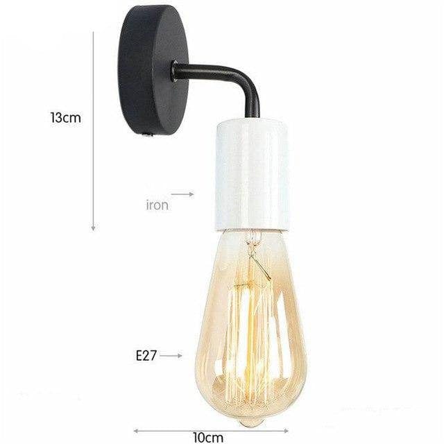 Applique murale LED rétro style vintage | Marco Lucetti Blanc