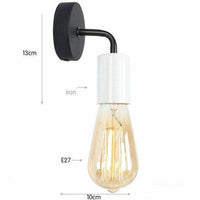 Applique murale LED rétro style vintage | Marco Lucetti Blanc