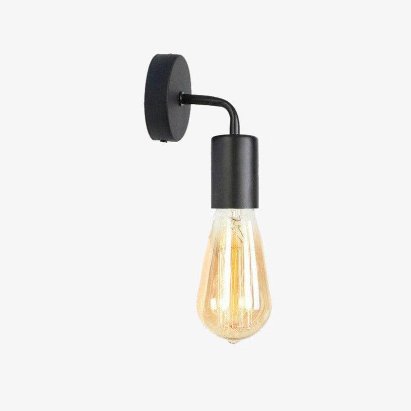 Applique murale LED rétro style vintage | Marco Lucetti Noir
