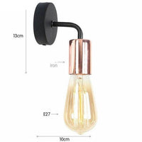 Applique murale LED rétro style vintage | Marco Lucetti Rose gold