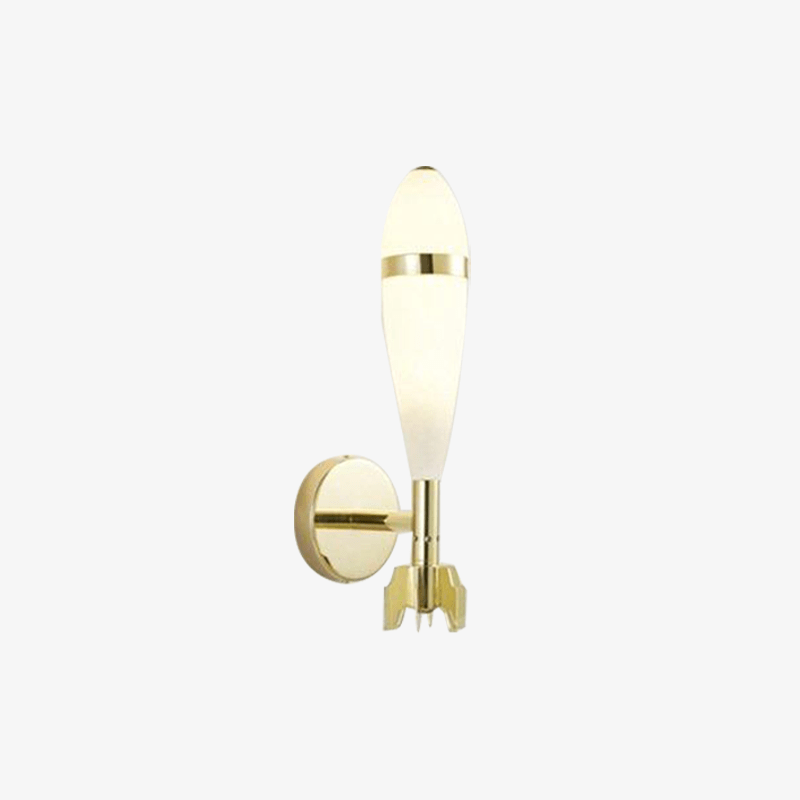 Applique murale LED "Rocket Gold" pour enfant | Marco Lucetti