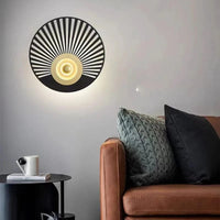 Applique Murale LED Ronde Art Déco - Pour Divers Espaces | Livraison Directe | Marco Lucetti