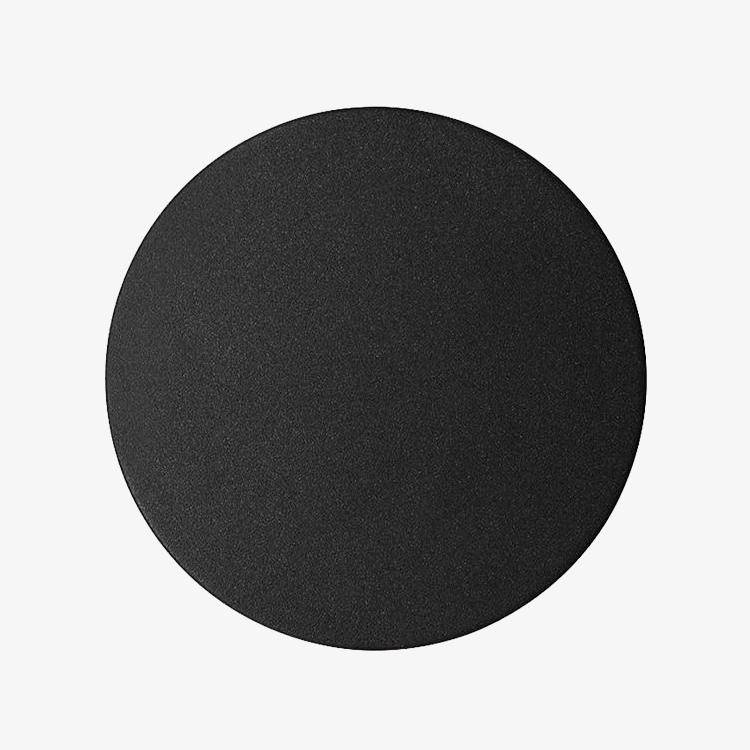 Applique murale LED ronde étanche avec lumière arrière