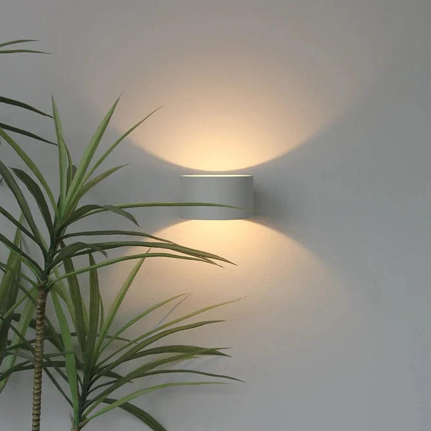 Applique Murale LED Ronde en Aluminium AC90-260V | Marco Lucetti