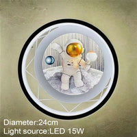 Applique murale LED ronde et moderne | Marco Lucetti 4 / Blanc chaud (2700-3500K)