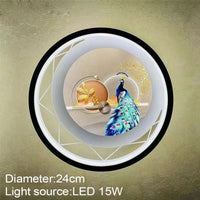 Applique murale LED ronde et moderne | Marco Lucetti 5 / Blanc chaud (2700-3500K)