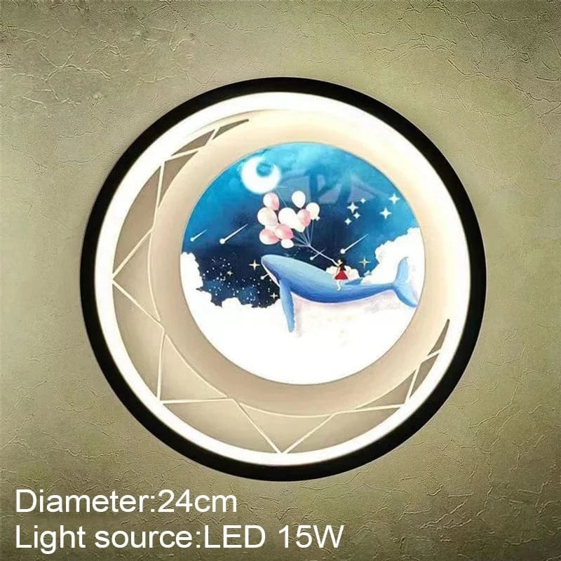 Applique murale LED ronde et moderne | Marco Lucetti 9 / Blanc chaud (2700-3500K)