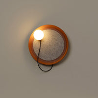 Applique murale LED ronde moderne "Barp" | Marco Lucetti Orange