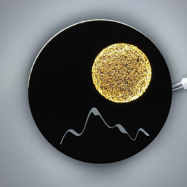 Applique murale LED ronde Moon | Marco Lucetti