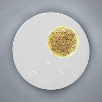 Applique murale LED ronde Moon | Marco Lucetti Blanc / Froide