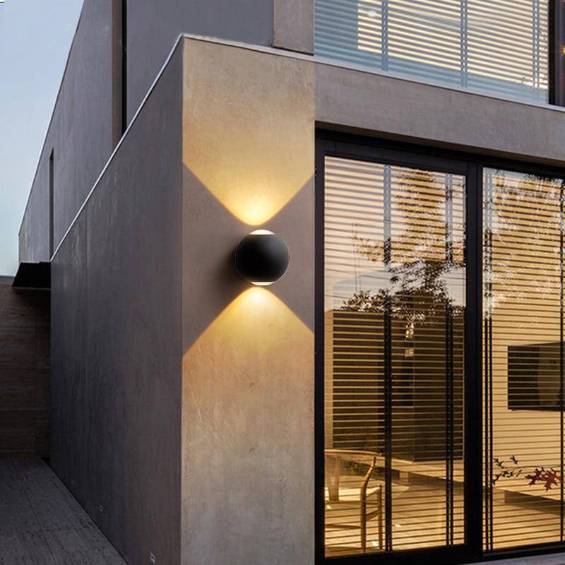 Applique murale LED ronde Outdoor - Collection Design Metallum | Marco Lucetti