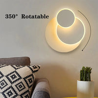 Applique murale LED Rotatif Design | Marco Lucetti
