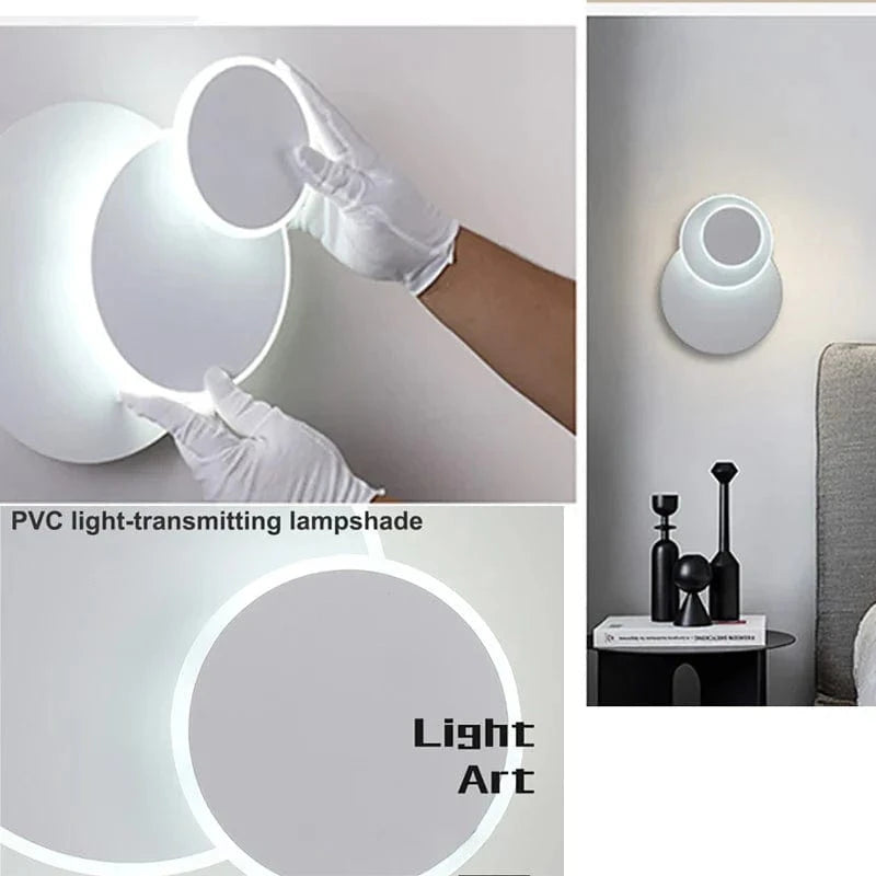 Applique murale LED Rotatif Design | Marco Lucetti