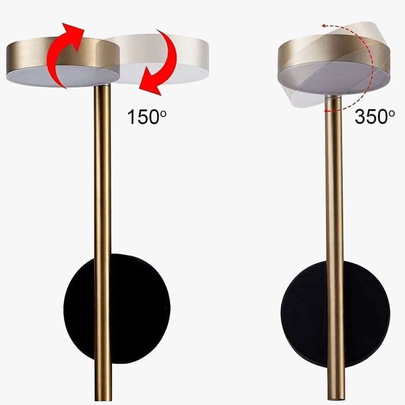 Applique murale LED Rotatif | Marco Lucetti