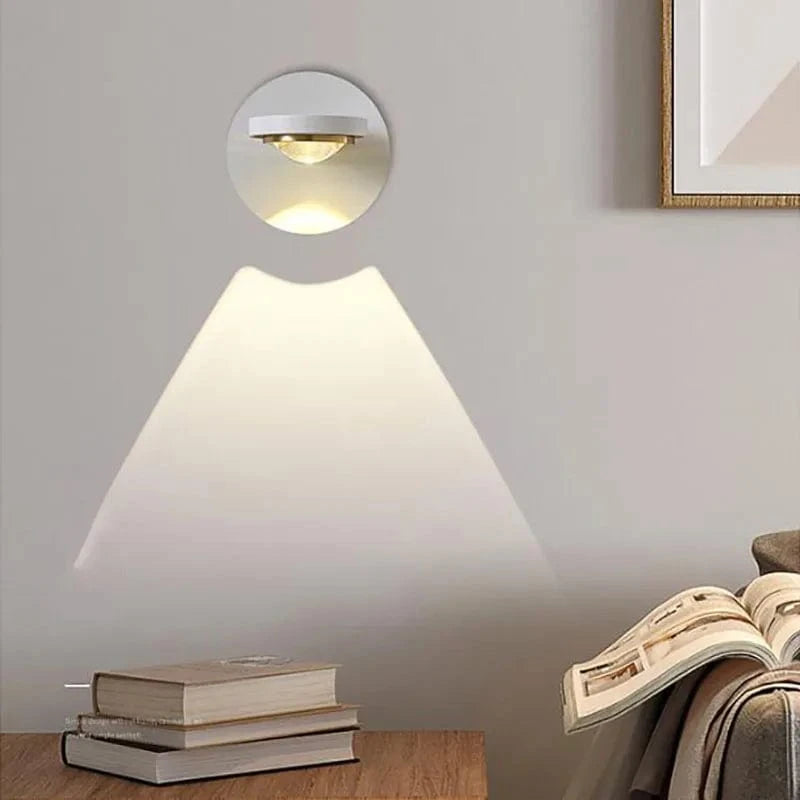 Applique Murale LED Rotation 330° en Aluminium | Marco Lucetti Blanc A / Blanc chaud