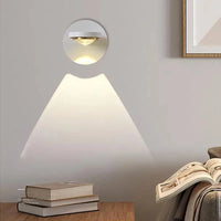 Applique Murale LED Rotation 330° en Aluminium | Marco Lucetti Blanc A / Blanc chaud