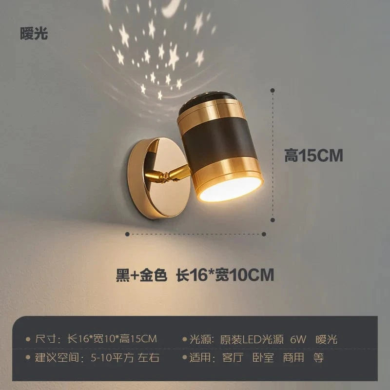 Applique murale LED Rotativa Moderne - Lampe de Lecture Décoration Luminaria | Marco Lucetti