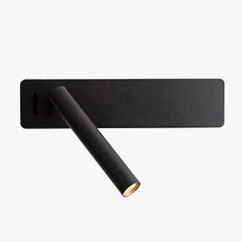 Applique murale LED rotative pour lit et lecture