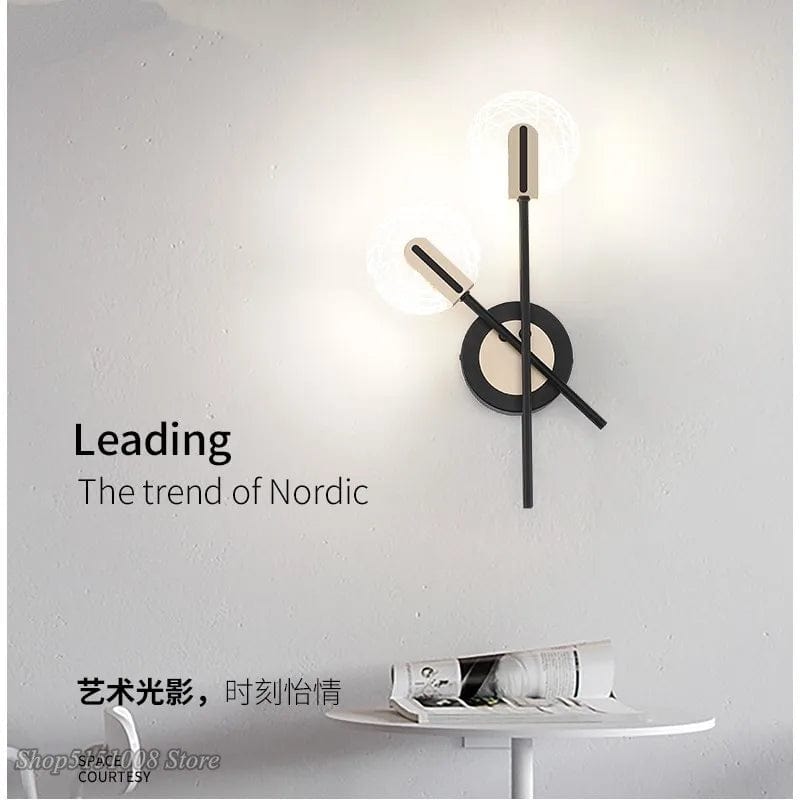 Applique Murale LED Rotative - Design Nordique Moderne | Marco Lucetti