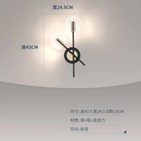 Applique Murale LED Rotative - Design Nordique Moderne | Marco Lucetti Tapez B / Lumière chaude