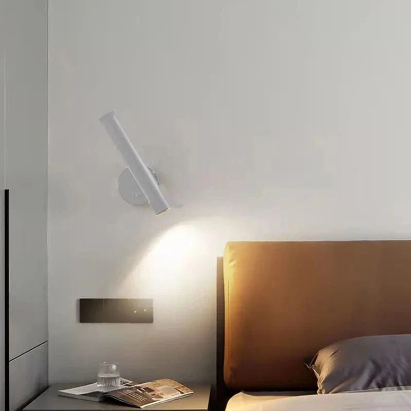 Applique murale LED rotative design pour lecture et relaxation | Marco Lucetti