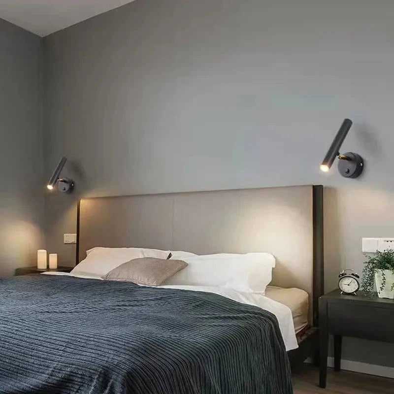 Applique murale LED rotative design pour lecture et relaxation | Marco Lucetti