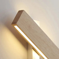 Applique murale LED rotative en bois - LumiWood | Marco Lucetti