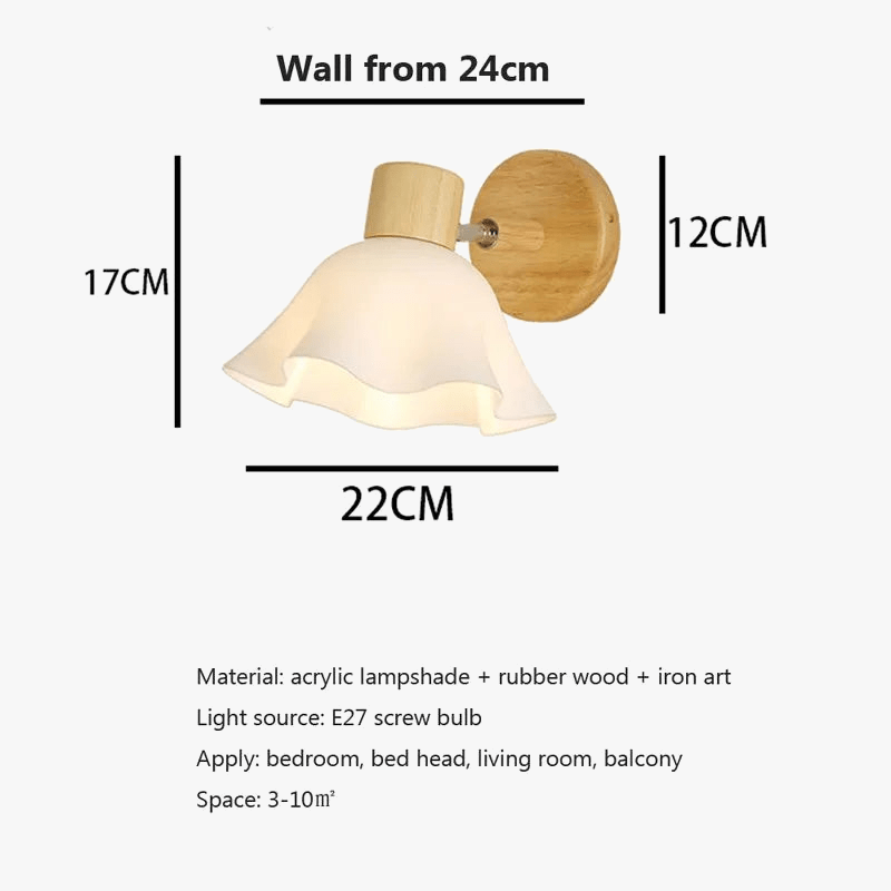 Applique murale LED rotative en céramique - LuminaIlluminate | Marco Lucetti