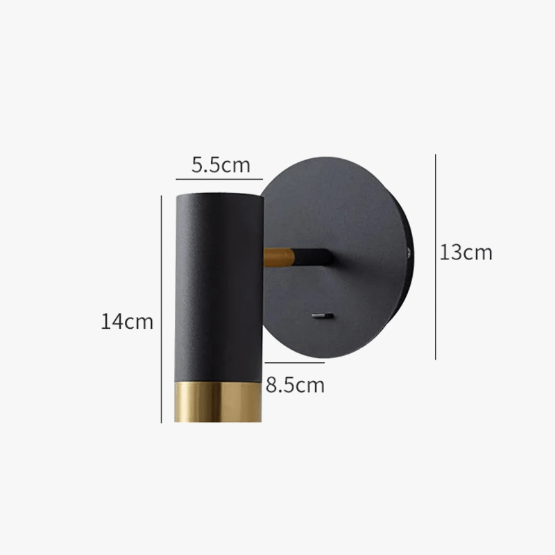 Applique murale LED Rotative Moderne - Éclairage Intérieur Réglable | Marco Lucetti